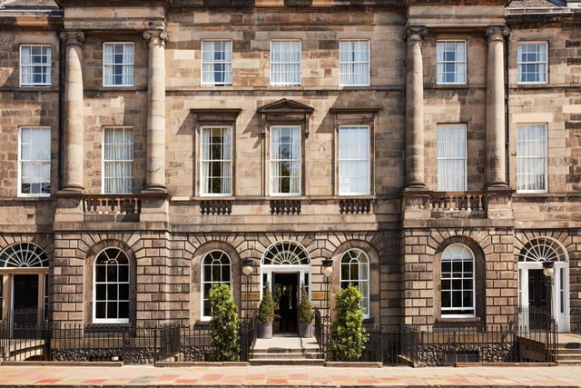 Located a short stroll from Princes Street and George Street, the five star Kimpton Charlotte Square Hotel is located in Edinburgh, just yards from Princes Street and George Street. Leisure facilities including a gym, swimming pool, and spa offering a full range of treatments including facials and massages. Food, drink and evening cocktails are served in an indoor courtyard, or opt for BABA - a mezze and charcoal grill restaurant offering Middle Eastern and Mediterranean cuisine.


The hotel is at the heart of Edinburgh’s financial district and is just 5 minutes’ walk from Waverley Railway Station. It is 7 miles from Edinburgh Airport.

This is our guests' favorite part of Edinburgh, according to independent reviews.