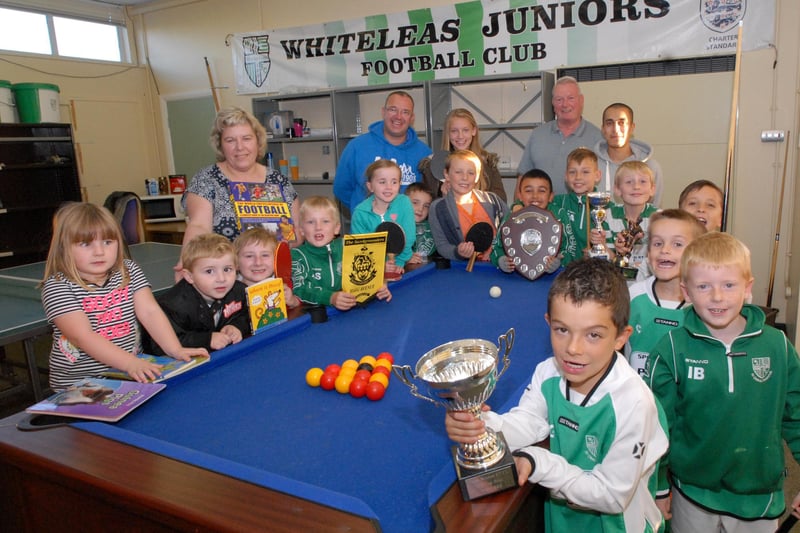 A new home for Whiteleas Juniors in this 2013 photo. Who can tell us more?
