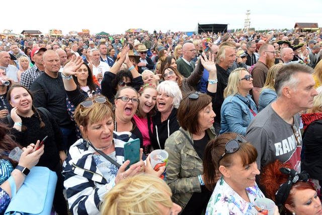 Were you pictured as you watched the Boomtown Rats?