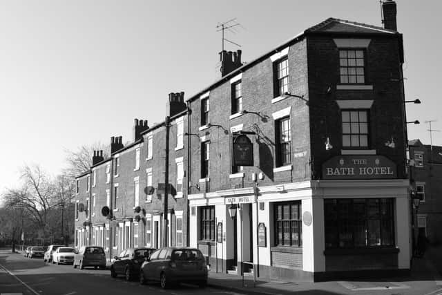 Victoria Street in the city centre is typical of a terrace which in the 1850s would have had one pub per six houses.