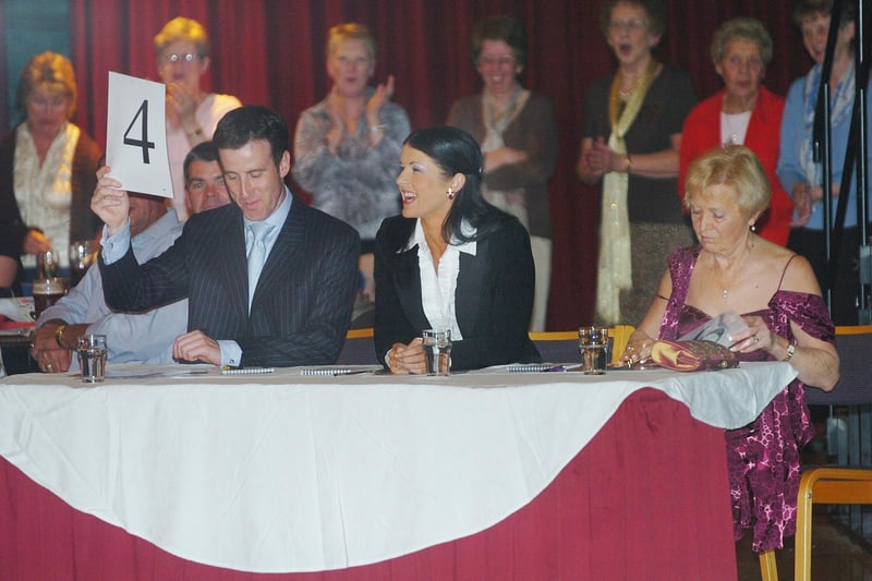 Hartlepool held its own local version of the famous programme in the Borough Hall in 2006 and look who was on the judging panel!