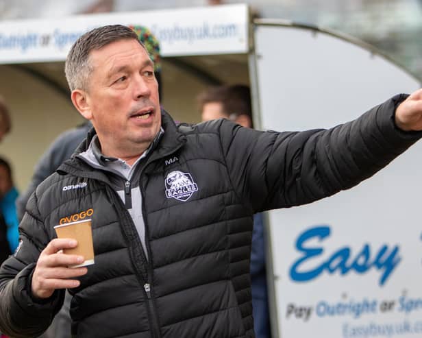Sheffield Eagles coach Mark Aston