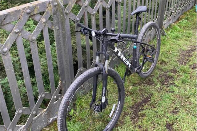 This Trek mountain bike was stolen from storage unit in a garden in Nether Edge, Sheffield, yesterday