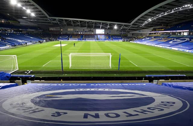 American Express Community Stadium. (Photo by Neil Hall - Pool/Getty Images)