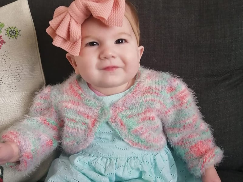 Emma Winfield-Mack, said: "Nora Tina Mack was born on 8th June at Kingsmill via C Section.
She has some very special family members to meet when all this is over.
She spends her days being kissed, cuddled and squished by her big brother Jimmy, who turn two on Monday."