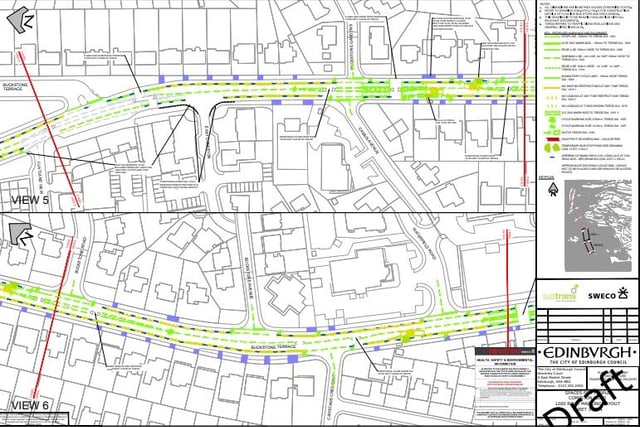 Uni-directional segregated cycleways will be introduced along Comiston Road.