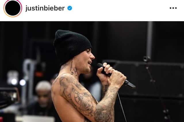 Justin Bieber in rehearsals for his upcoming Justice tour, which calls at Sheffield Utilita Arena in February 2023 - tickets go on sale this week
