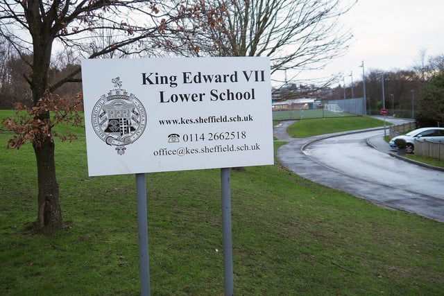 King Edward VII School  is over capacity by 1.3 per cent. The school has an extra 22 pupils on its roll.