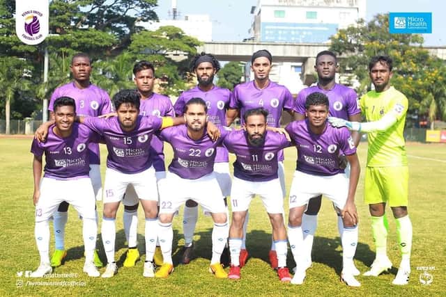 Kerala United's first team