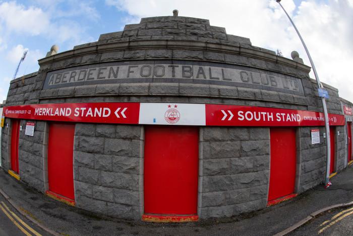 Pittodrie. 
Capacity: 20866 / Percentage permitted: 9.6%