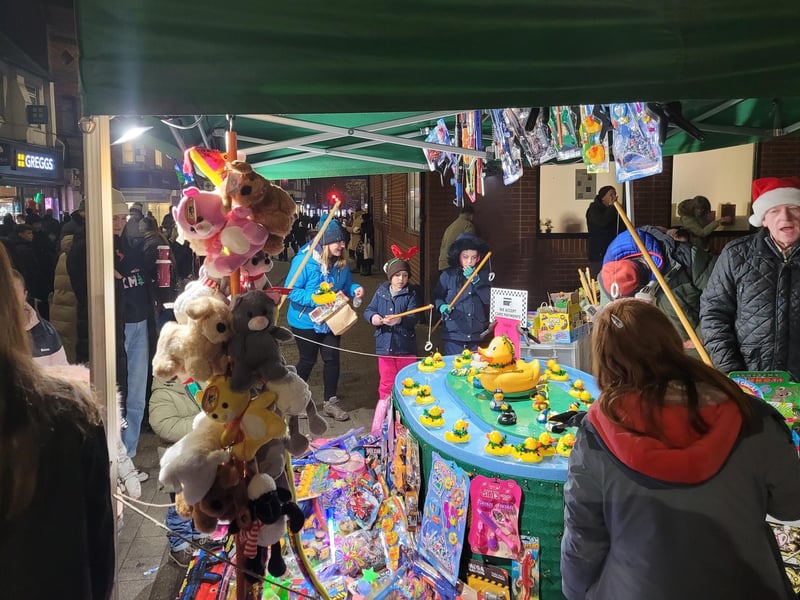 Hook a duck doing a roaring trade