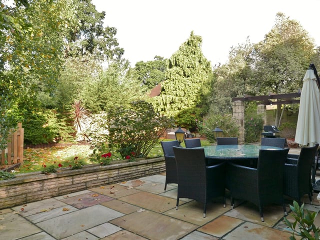 Garden patio