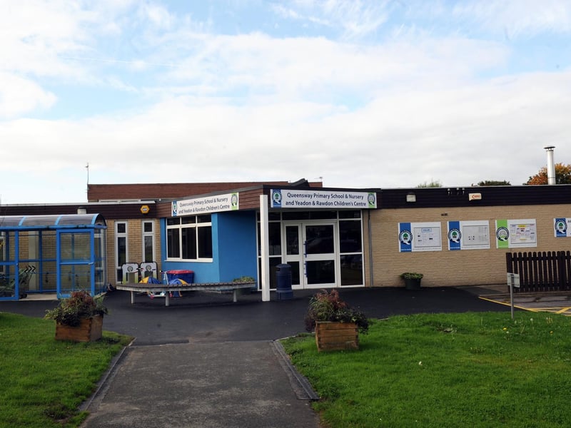 Queensway Primary School, located in Coppice Wood Avenue, Yeadon, was rated Good in January 2025 for both behaviour and attitudes, and quality of education.