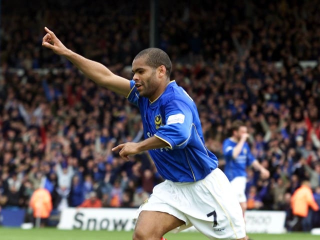 Kevin Harper football genius! Pompey fans loved the winger's bustling style and graft