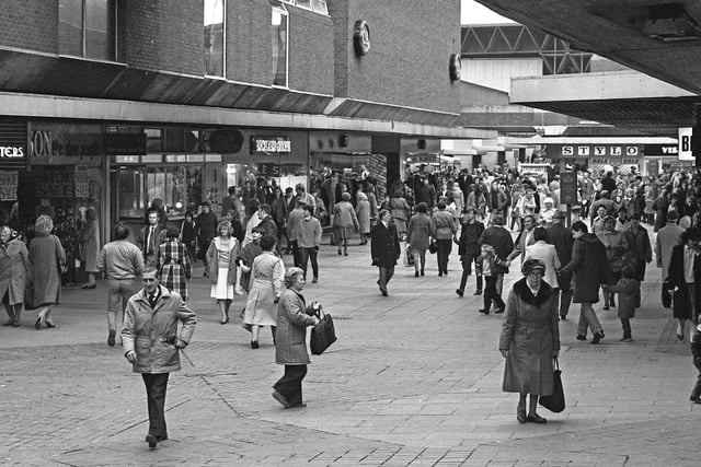 Sunderland Market Square in 1983 and the signs for C&A are on the wall. It was a shopping favourite for Wearside Echoes followers Dorothy Smith, Isabel Armstrong, Brian Adamson and Tony Poston. But did you like to pay a visit?