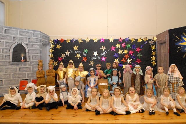 The Nativity at the school 13 years ago. Does this bring back happy memories?
