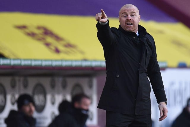 Burnley manager Sean Dyche has emerged as a shock contender for the managerial position at Derby County. (Derbyshire Live via The Sun)