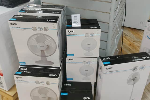 Atkinsons has a range of fans for different budgets.