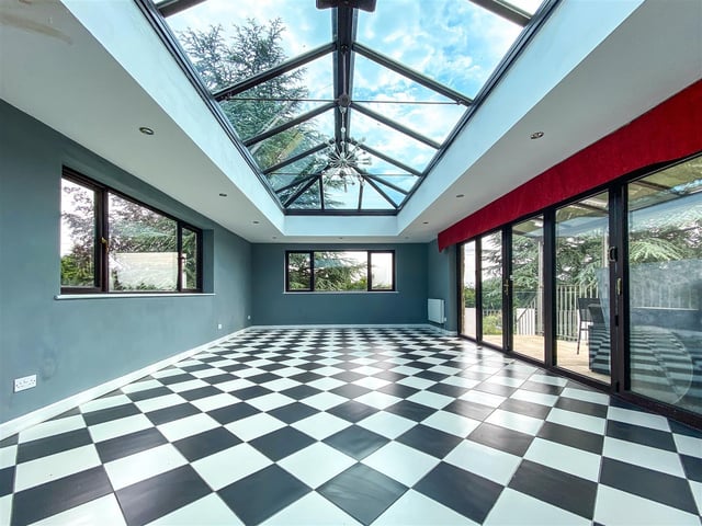 This five bedroom house known as Westerly in Nelson Lane, Portchester, is on the market for £1.25m. It is listed by Castles.