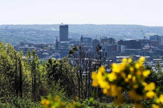 Sunshine over Sheffield - the weather for the week commencing Monday, April 11 is forecast to be cloudy and breezy with a chance of some rain and showers, clearing up in time for the Easter weekend