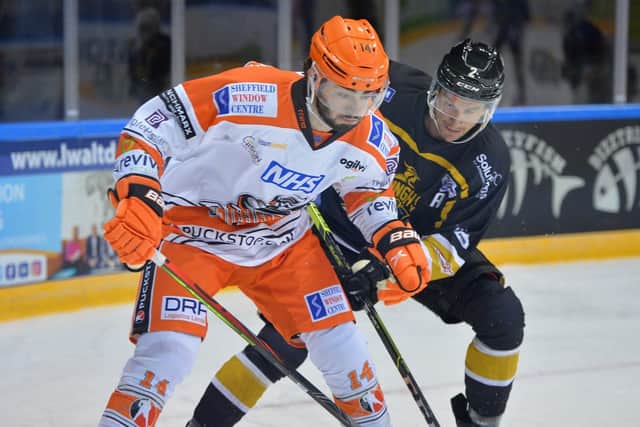 Liam Kirk playing for Steelers. Pic Dean Woolley
