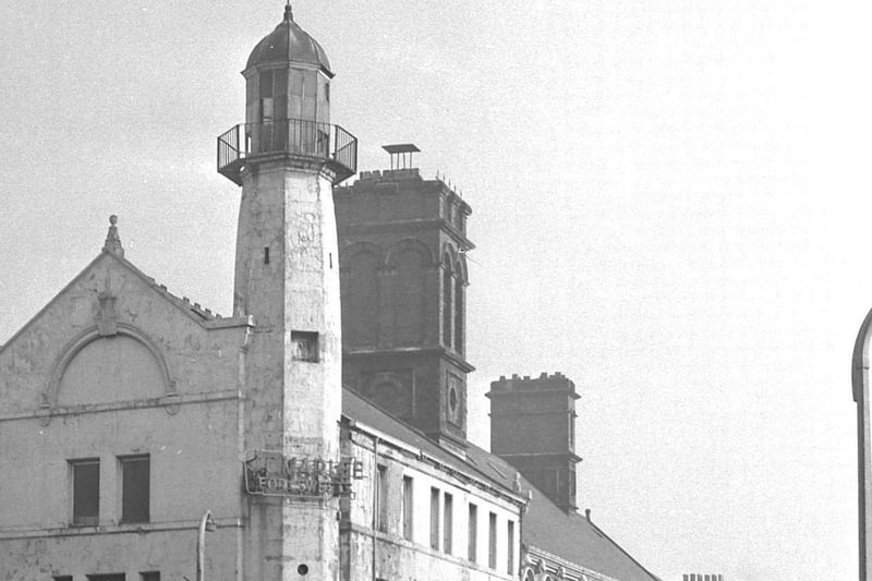 The light that was never lit, the Wheatsheaf "lighthouse" was to be demolished to make way for a new road scheme.