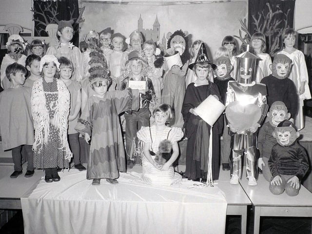 School play time in 1983