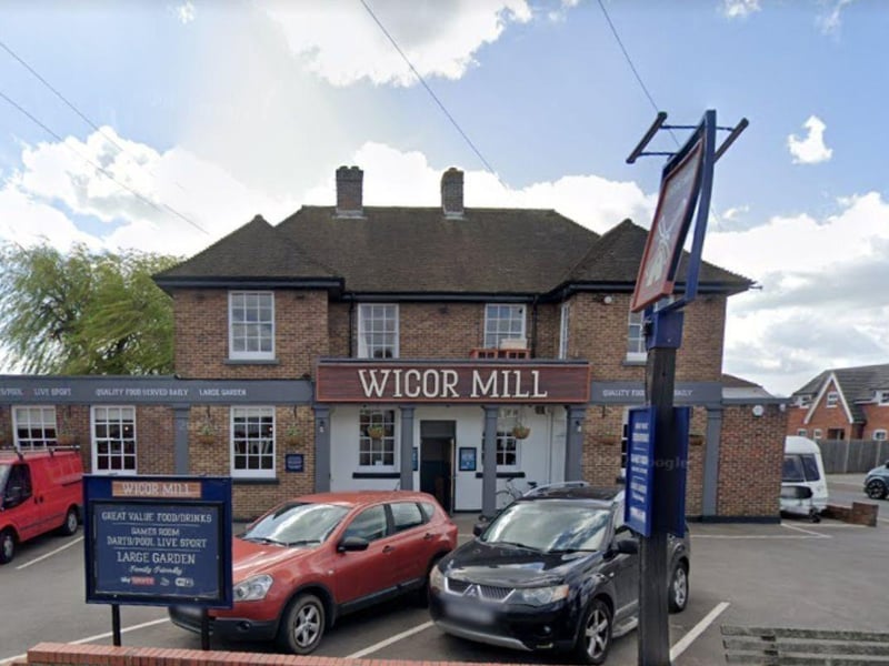 Rated 5: The Wicor Mill at 246 White Hart Lane, Portchester, Fareham; rated on September 25