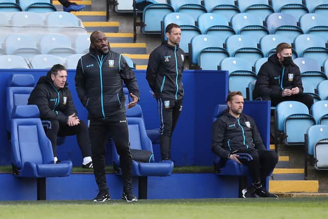 Darren Moore is anticipating the return of Sheffield Wednesday fans. (Photo by George Wood/Getty Images)