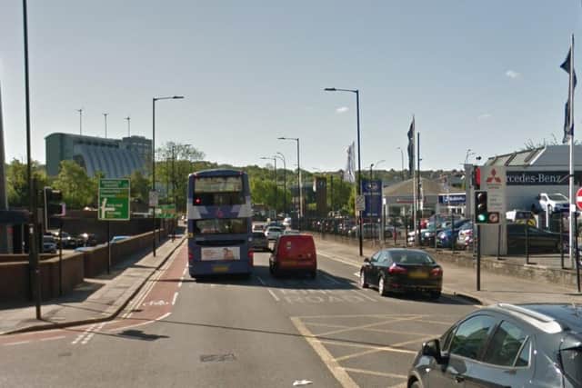 Suffolk Road in Sheffield city centre (pic: Google)
