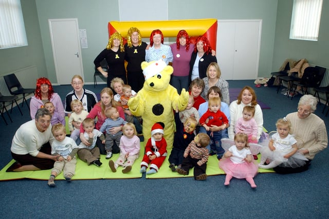 It's Children in Need Day at the family centre in Sunderland Road, Horden. Who do you recognise in this photo from 2004?