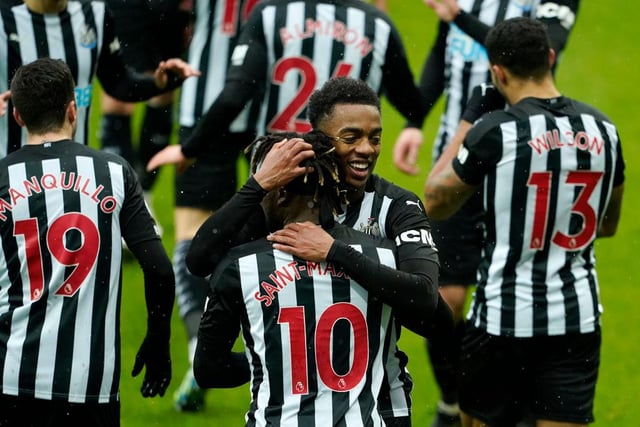 Despite playing a large part of the game with nine-men, Newcastle were able to see out a 3-2 victory in February.
