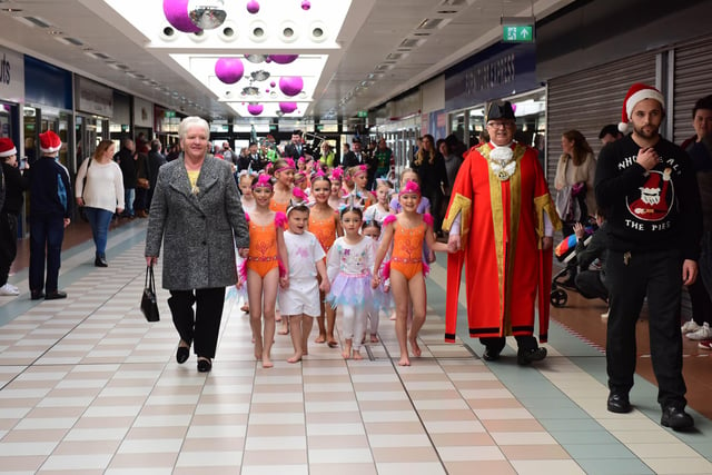 The Santa parade in Middleton Grange Shopping Centre in 2017. Were you there?
