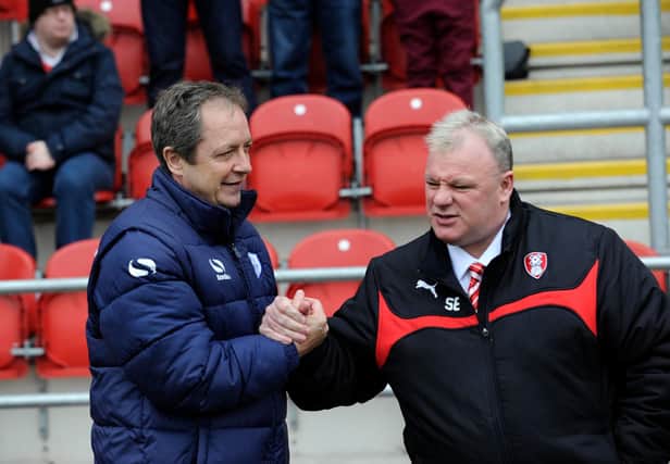 Former Rotherham United boss Steve Evans bings his Gillingham team to Hillsborough to face Sheffield Wednesday this weekend