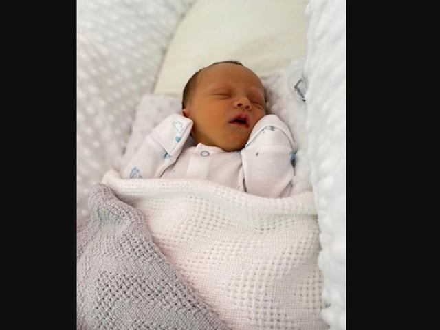 Joey Harper was born on May 2.