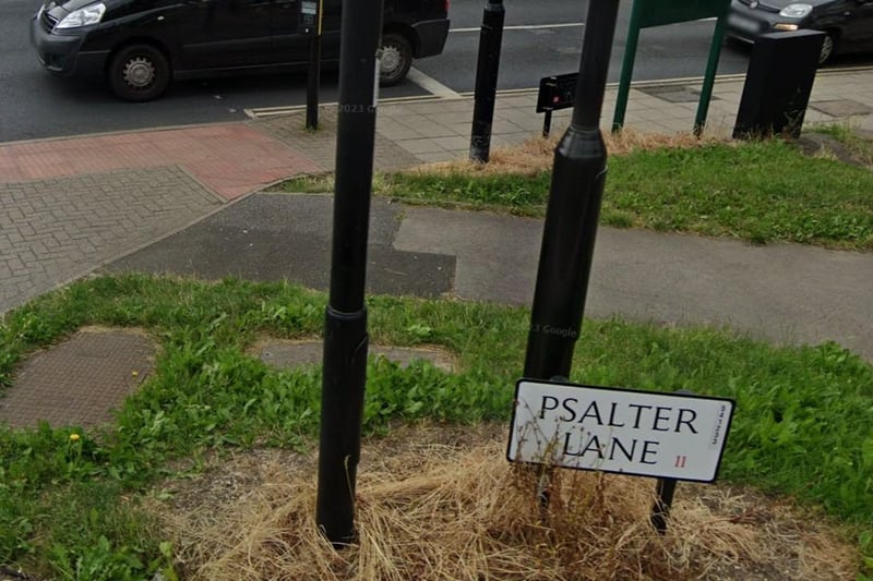Our readers say Psalter Lane is often mispronounced, on account of the silent 'P' at the start of the name. Picture: Google