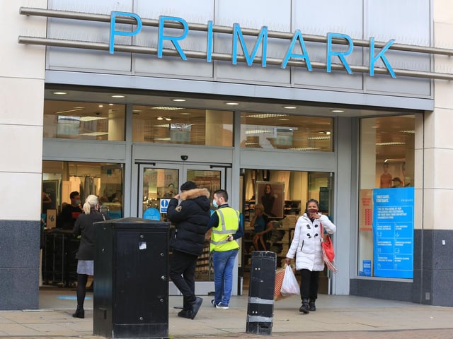 Doncaster enters tier 3 restrictions as the 2nd lockdown ends with shops reopening. Primark. Picture: Chris Etchells