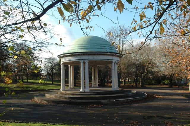  
 Clifton Park, Rotherham bandstand