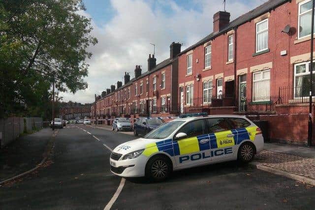 Two shots were fired at a 39-year-old man as he left his vehicle in Malton Street, Burngreave in September 2019