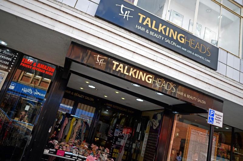 Talking Heads, Hair and Beauty Salon, Printing Office Street.