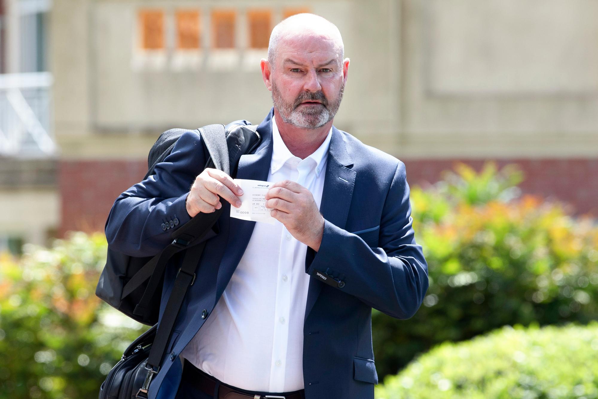 Scotland manager Steve Clarke faces a big decision over who plays against England at Wembley on Friday. (Photo by Craig Williamson / SNS Group)