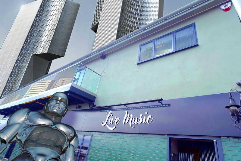 The question is: do robots enjoy live music?