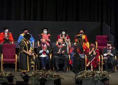 Sheffield Hallam University graduation ceremony at Pons Forge. Picture Scott Merrylees