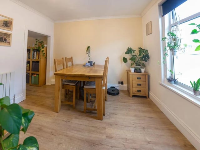 This three bed terraced house in Lincoln Road, Fratton, is on the market for £220,000. It is listed on Zoopla by Strike.