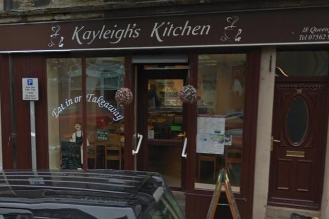 Cakes and much more on the menu at Kayleigh's Kitchen on Queen Street in Amble.