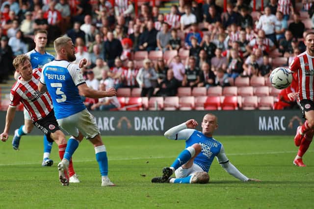 Sheffield United crushed Peterborough United 6-2 in the reverse fixture in September to earn their biggest win of the season so far. Photo: Simon Bellis / Sportimage.