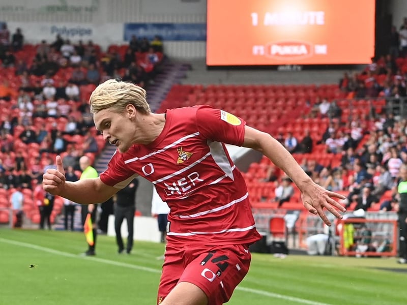 Reintroduced after his bout of Covid, he came off the bench at a difficult time in the second half but did well, keeping up the tempo and pressing in the middle of the park.