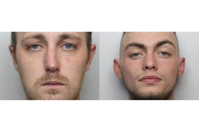 Half brothers Gareth Leach, 28, and Kyle Martin, 22, killed 45-year-old disabled man Dean Williamson when they attacked him in the street outside his him in Rotherham after they believed he had stolen their mother's mobility scooter. They were jailed for nine years each after being found guilty of manslaughter. Their mother, Sara Martin, 50, received a suspended sentence for perverting the course of justice.