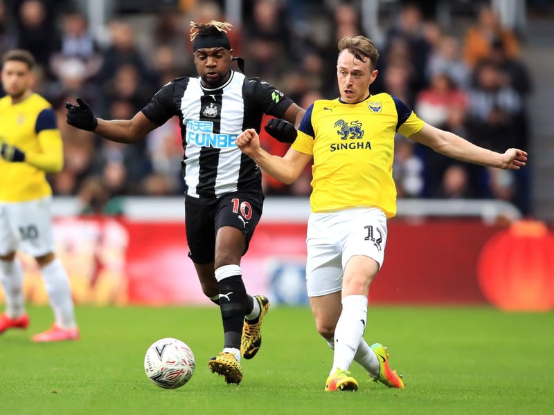 The Oxford United left-back has a WhoScored rating of 7.05. Pic Owen Humphreys/PA Wire.