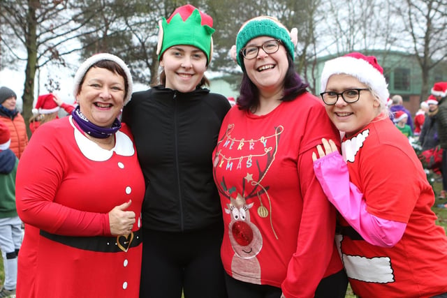 Pictured: Donna Farmer, Katy Thoel, Clare Wright and Leanne Roberts